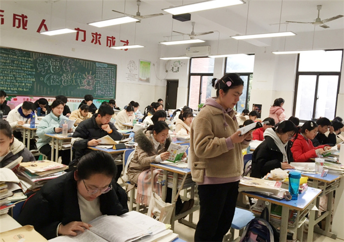 高三級部:班班有書聲 沖刺有精神(圖5)