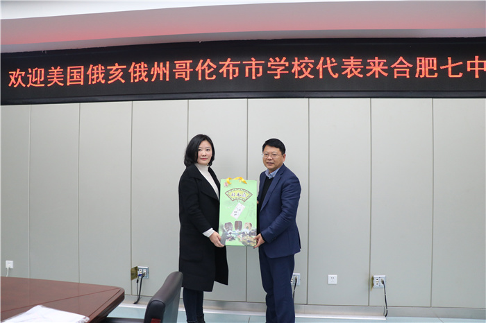 辦公室:接待美國友校代表團 推動教育國際化交流(圖3)