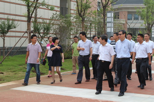 市委常委、副市長(zhǎng)周善武調(diào)研合肥七中新校建設(shè)情況(圖2)