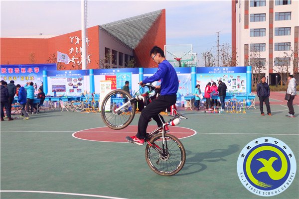 合肥七中軍事社、單車社參展市社團文化節(jié)(圖4)