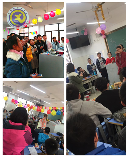 班級歡聚慶元旦，攜手跨入高考年(圖1)