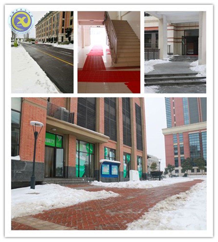 除雪清路暖人心 冰雪天氣見真情(圖6)