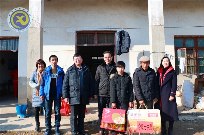 真情溫暖寒冬，關(guān)愛留守兒童(圖1)