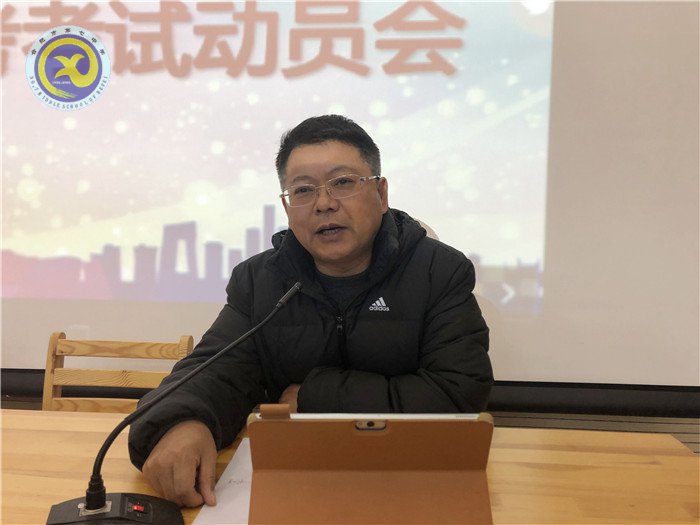 勠力同心共建美麗校園，砥礪前行備戰(zhàn)期末聯(lián)考(圖3)