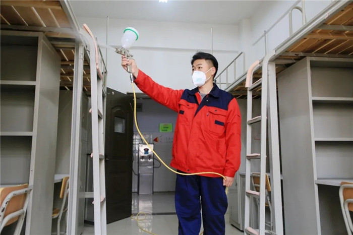 合肥七中舉行2020年春季開(kāi)學(xué)疫情防控應(yīng)急演練活動(dòng)(圖21)