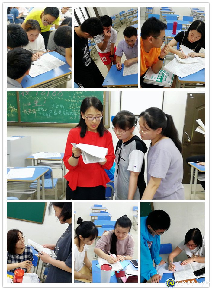 教室里集中答疑 臨行前諄諄教導(dǎo)(圖1)