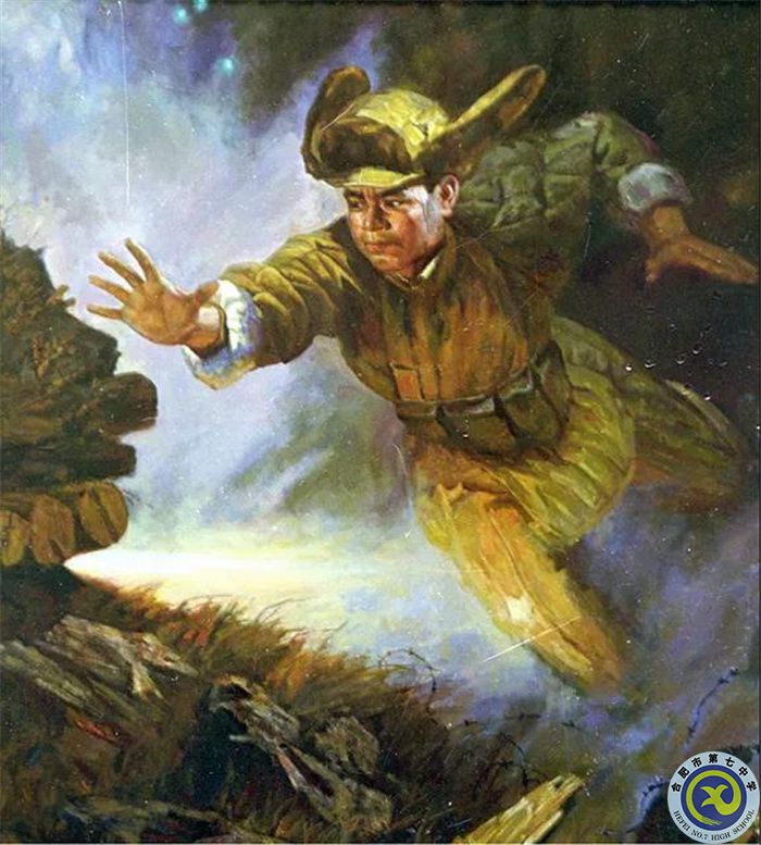 油畫《黃繼光》.jpg 油畫《黃繼光》.jpg