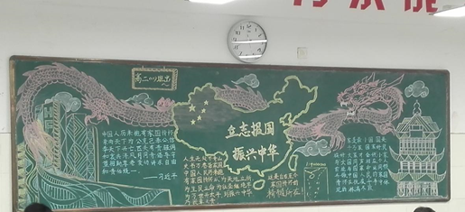 合肥七中高二年級“中國人的家國情懷”主題黑板報活動(圖6) 合肥七中高二年級“中國人的家國情懷”主題黑板報活動(圖6)