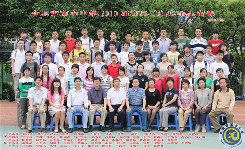合肥七中2010屆高三年級師生合影(圖8)
