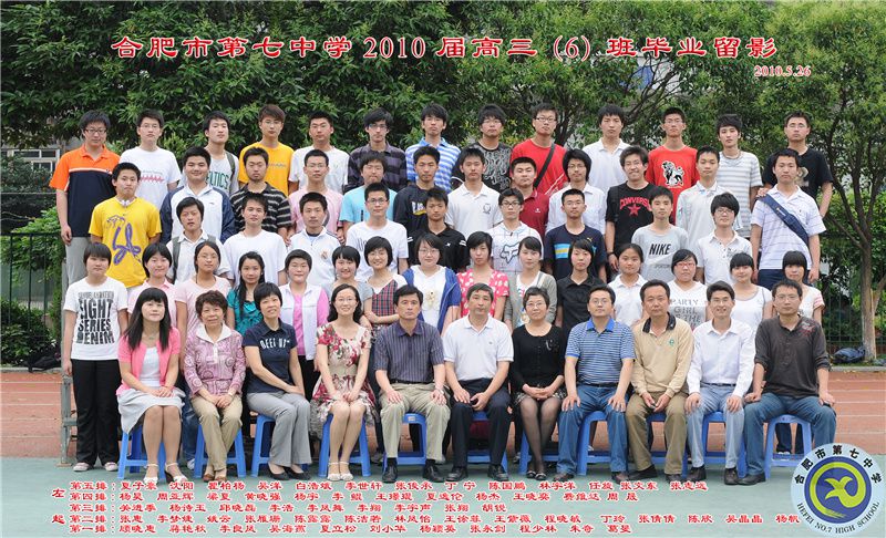 合肥七中2010屆高三年級師生合影(圖7)