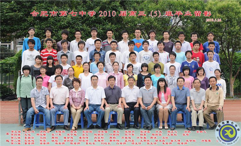 合肥七中2010屆高三年級師生合影(圖6)