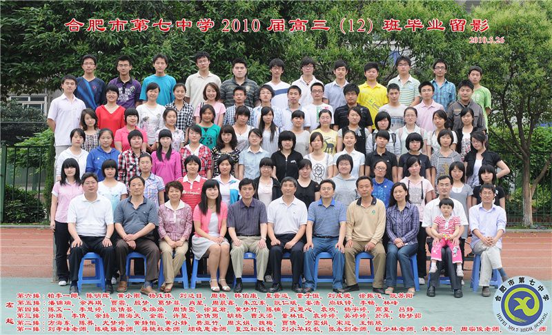 合肥七中2010屆高三年級師生合影(圖13)