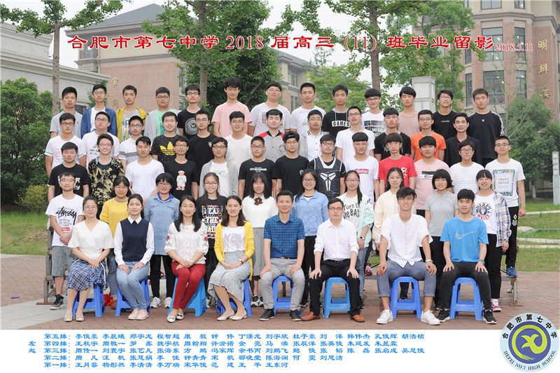 合肥七中2018屆高三年級(jí)師生合影(圖11)