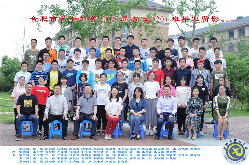 合肥七中2018屆高三年級(jí)師生合影(圖20)