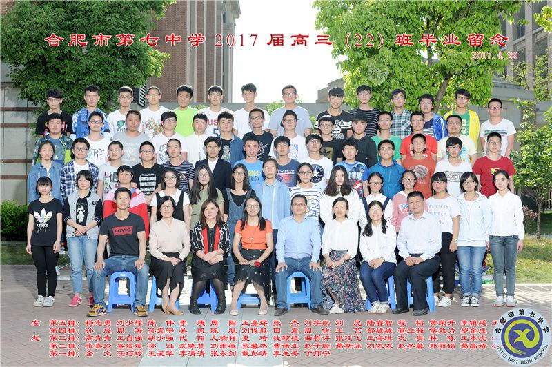 合肥七中2017屆高三年級師生合影(圖23)