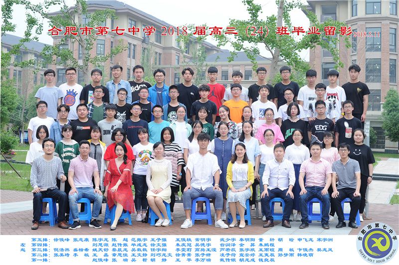 合肥七中2018屆高三年級(jí)師生合影(圖24)
