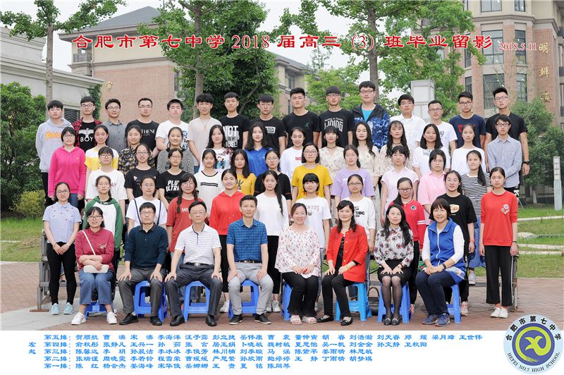 合肥七中2018屆高三年級(jí)師生合影(圖3)