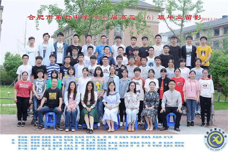 合肥七中2018屆高三年級(jí)師生合影(圖16)