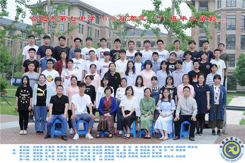合肥七中2018屆高三年級(jí)師生合影(圖17)