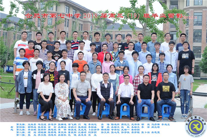 合肥七中2018屆高三年級(jí)師生合影(圖19)