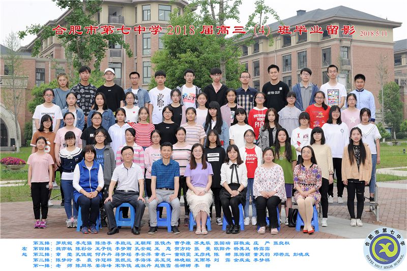 合肥七中2018屆高三年級(jí)師生合影(圖4)