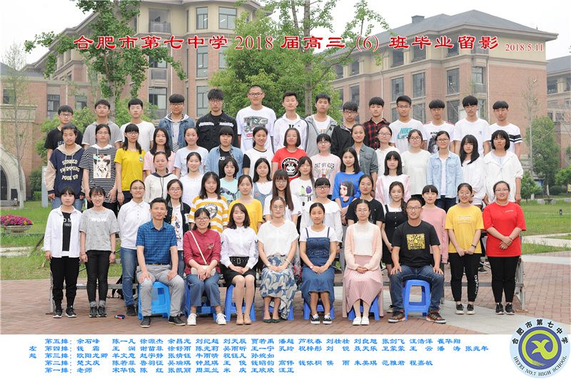 合肥七中2018屆高三年級(jí)師生合影(圖6)