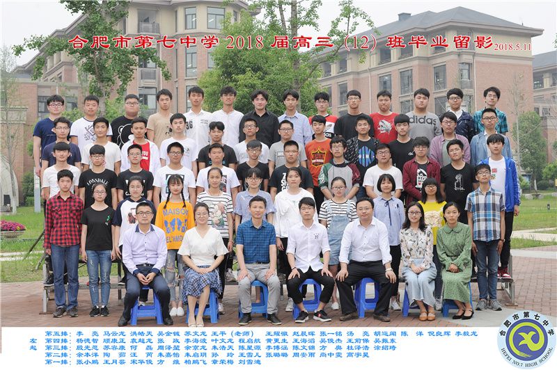 合肥七中2018屆高三年級(jí)師生合影(圖12)