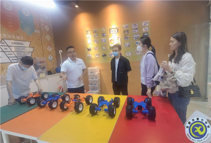 安徽省一等獎(jiǎng)！合肥七中學(xué)子再展科創(chuàng)風(fēng)采(圖3)