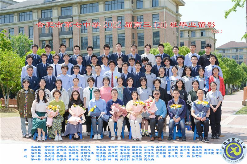 合肥七中2021屆高三年級(jí)師生合影(圖22)