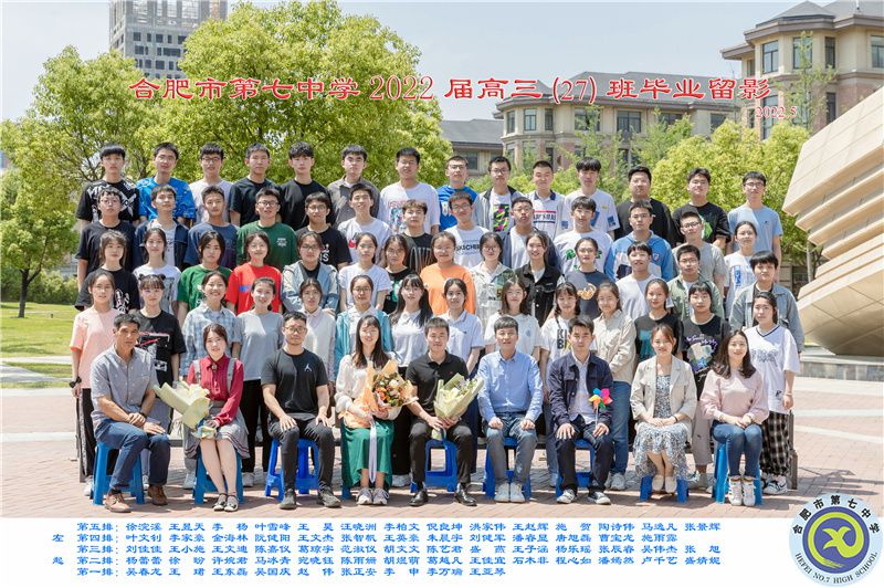 合肥七中2021屆高三年級(jí)師生合影(圖29)