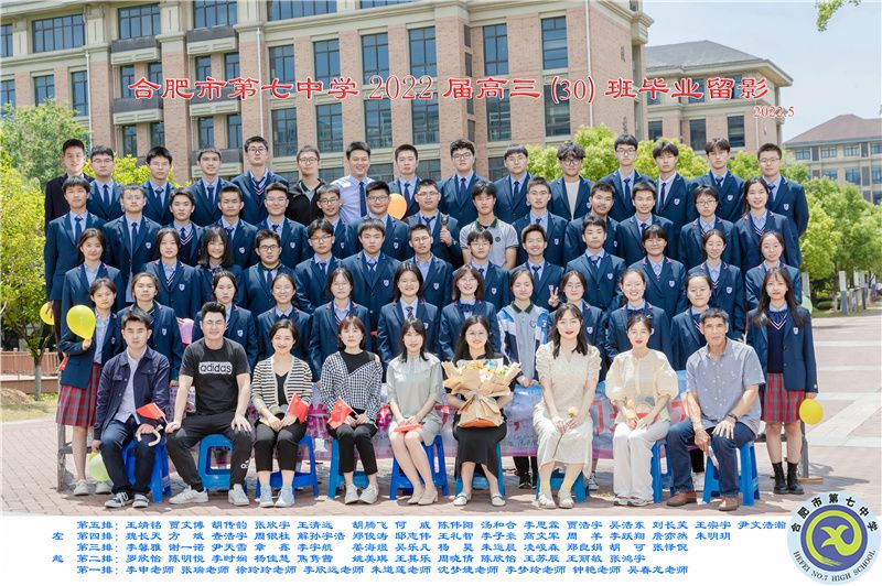 合肥七中2021屆高三年級(jí)師生合影(圖32)