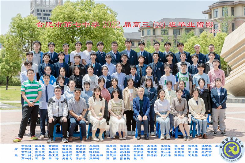 合肥七中2021屆高三年級(jí)師生合影(圖31)