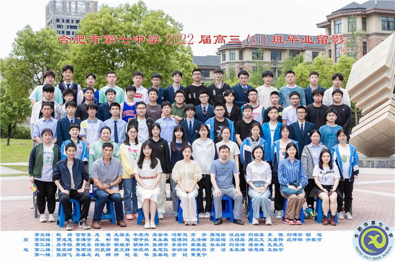 合肥七中2021屆高三年級(jí)師生合影(圖33)