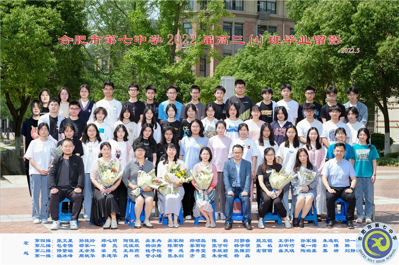 合肥七中2021屆高三年級(jí)師生合影(圖6)