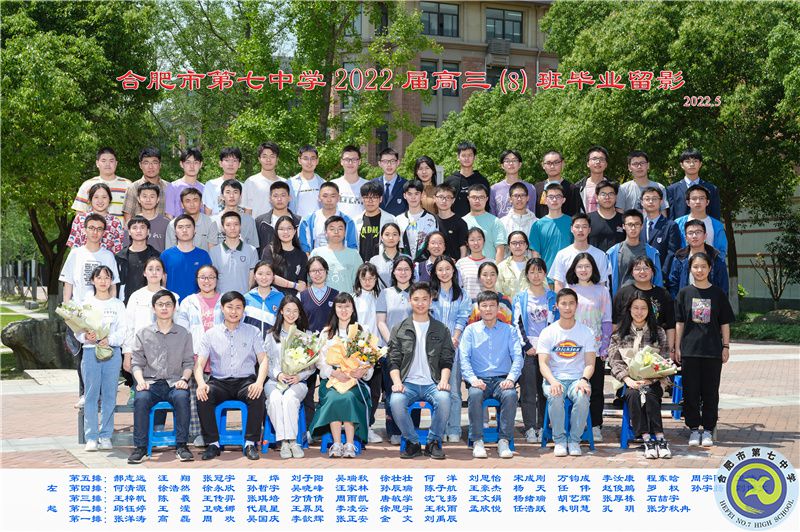 合肥七中2021屆高三年級(jí)師生合影(圖10)
