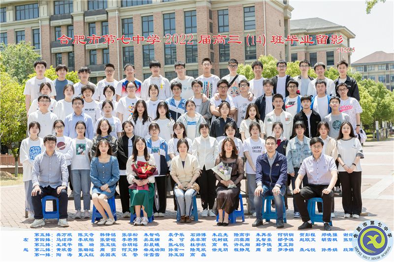 合肥七中2021屆高三年級(jí)師生合影(圖16)