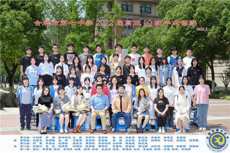 合肥七中2021屆高三年級(jí)師生合影(圖8)