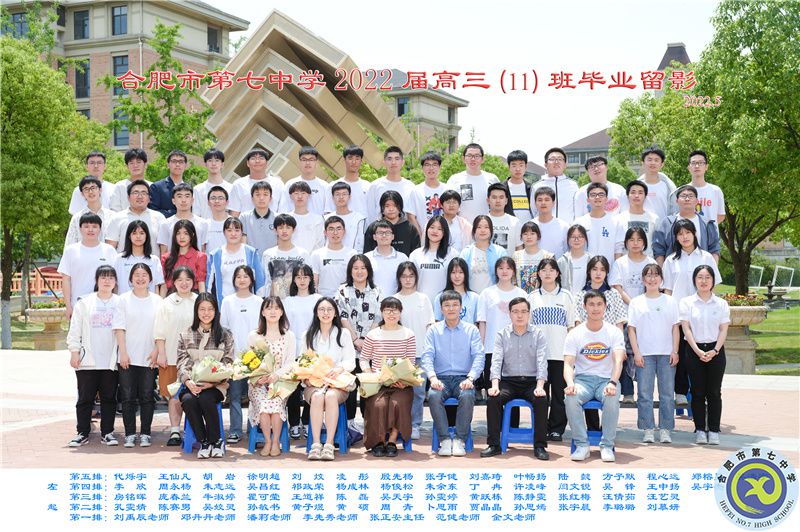 合肥七中2021屆高三年級(jí)師生合影(圖13)