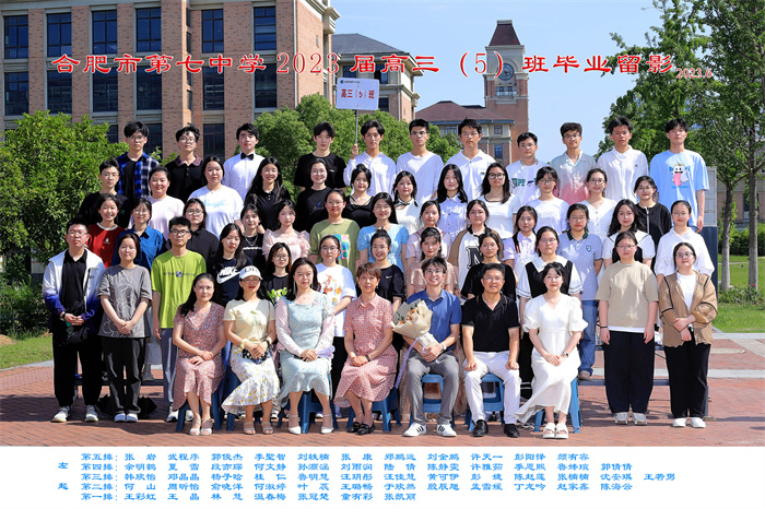 合肥七中2023屆高三年級師生合影(圖5)
