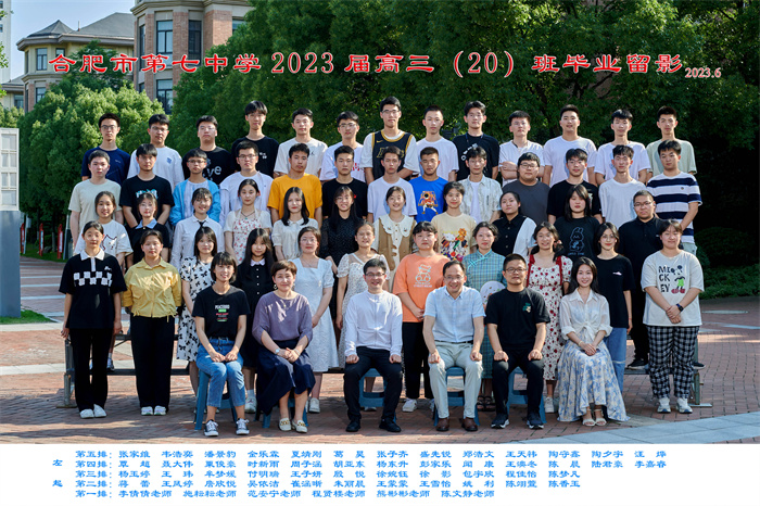 合肥七中2023屆高三年級師生合影(圖20)