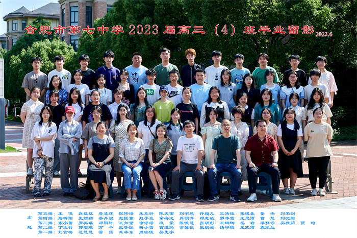 合肥七中2023屆高三年級師生合影(圖4)