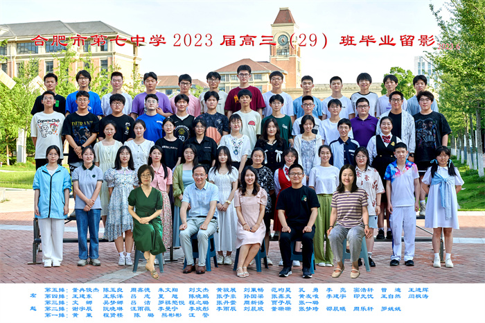 合肥七中2023屆高三年級師生合影(圖29)