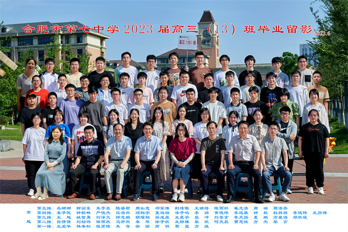 合肥七中2023屆高三年級師生合影(圖13)