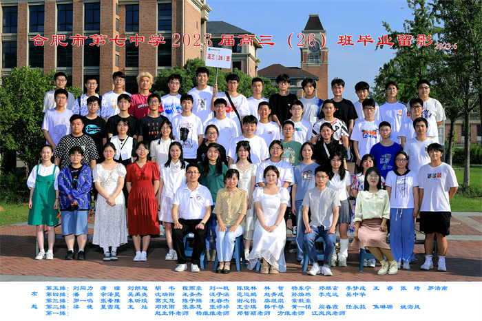 合肥七中2023屆高三年級師生合影(圖26)