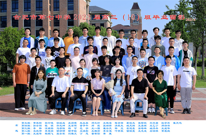合肥七中2023屆高三年級師生合影(圖10)