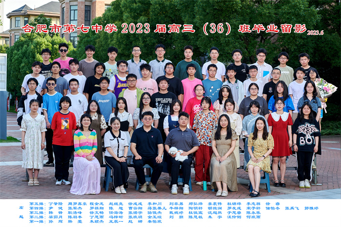 合肥七中2023屆高三年級師生合影(圖36)