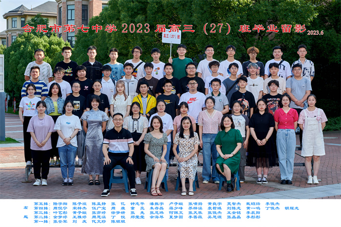 合肥七中2023屆高三年級師生合影(圖27)