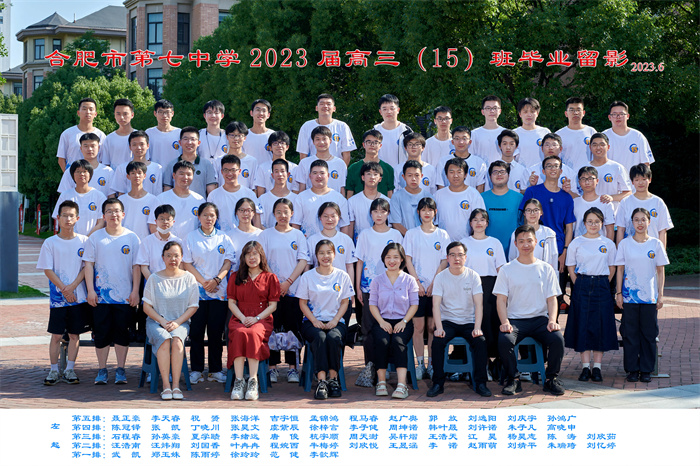 合肥七中2023屆高三年級師生合影(圖15)