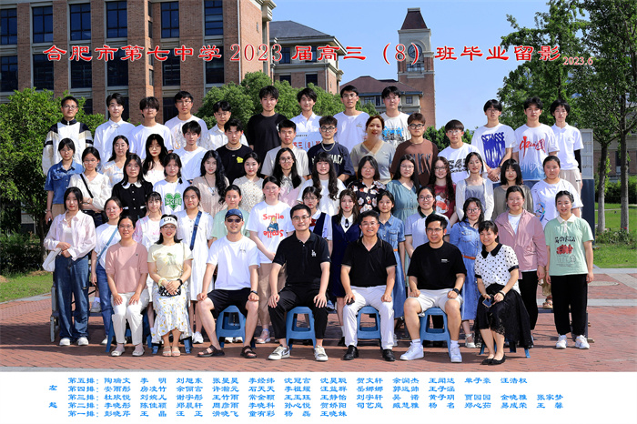 合肥七中2023屆高三年級師生合影(圖8)