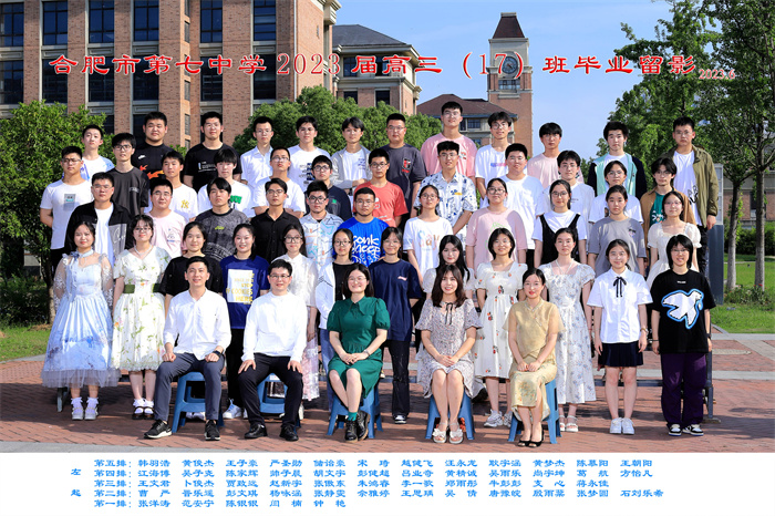 合肥七中2023屆高三年級師生合影(圖17)